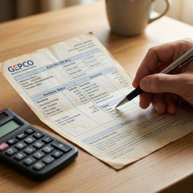 GEPCO Unit Prices & Taxes Explained (2026 Guide)