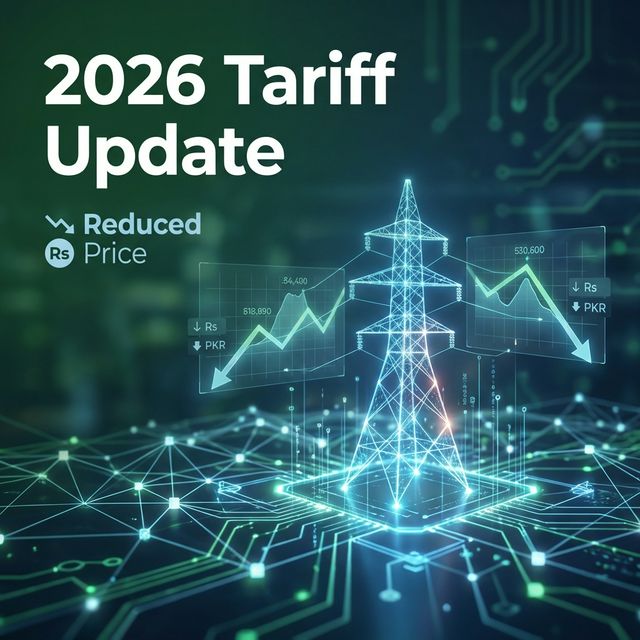 New GEPCO Tariff 2026: Fixed Charges and Reduced Unit Rates